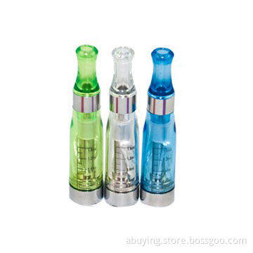 Electronic Cigarette Atomizer CE4 in Transparent Tips, Comes in 7 Colors